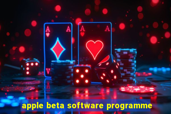 apple beta software programme